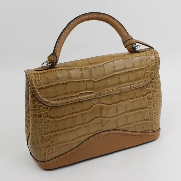 Brighton Ferrara Klara Medium Leather Satchel Handbag Tan NWT & Original Box