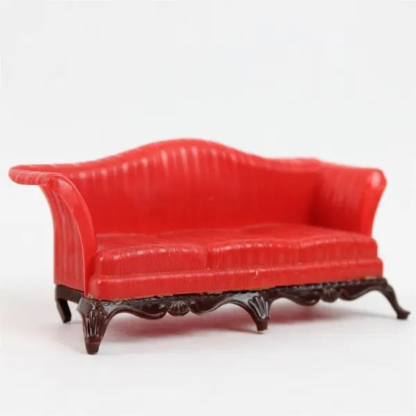 Lot of 6 Vintage Dollhouse Furniture Miniatures Collectible Pieces