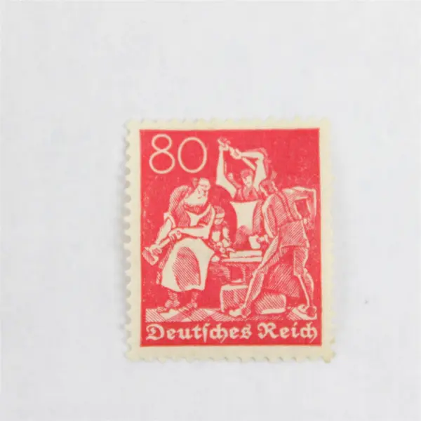 Lot Of 9 Germany Deutsches Reich Mixed Stamps Mint Hinged 1920s