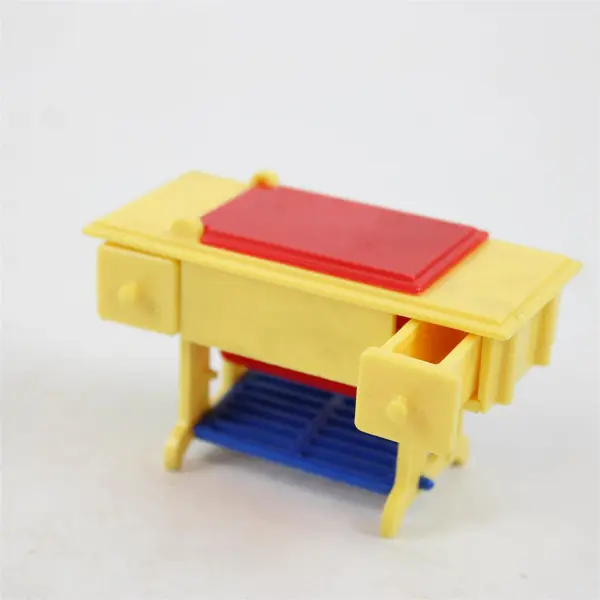 Lot of 3 Vintage Dollhouse Furniture Bunk Bed Vacuum Sewing Machine