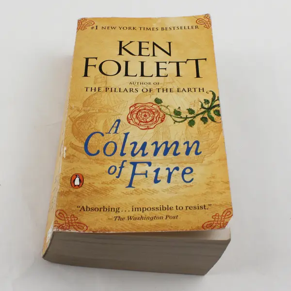 A Column of Fire by Ken Follett 2019 Paperback Good 