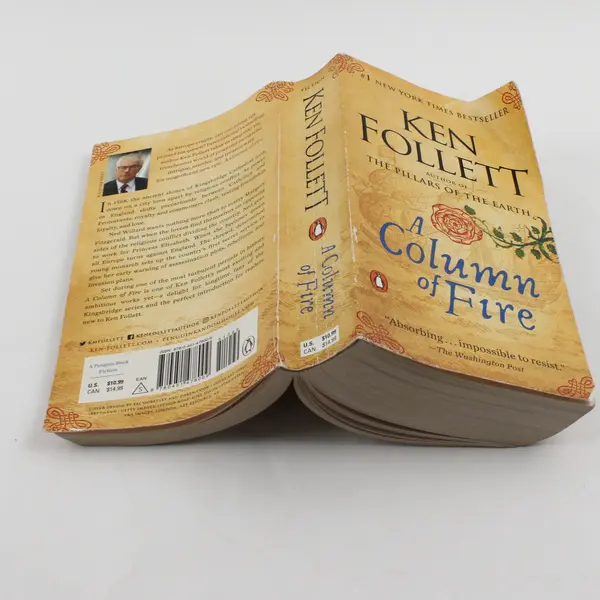 A Column of Fire by Ken Follett 2019 Paperback Good 