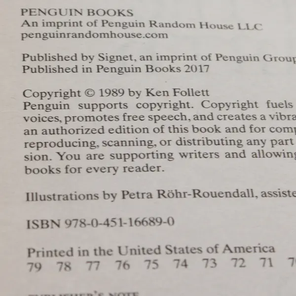 The Pillars of the Earth Ken Follett 2017 Hardcover Good