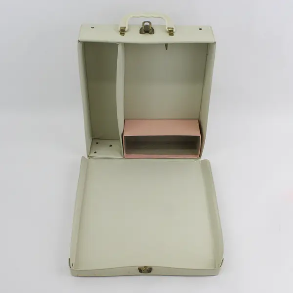 Atco 1960's Barbie Doll Carrying/Storage Case w/Clothes/Shoes Included