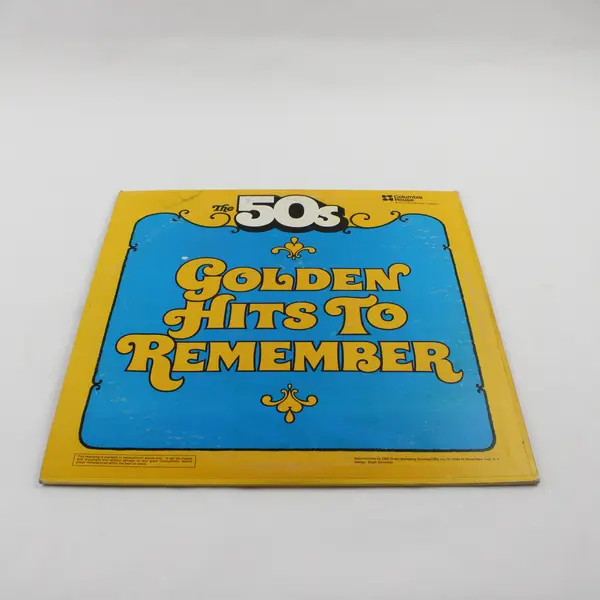 50s Greatest Love Songs Golden Hits To Remember 12" Vinyl 2xLP Record Set