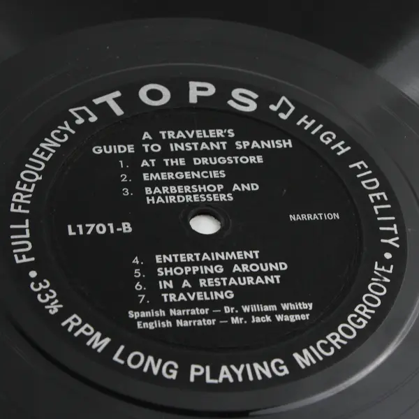 A Traveler's Guide To Instant Spanish 12' Vinyl Record