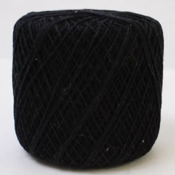 Lot of 3 Sm. Skeins of Assorted Yarn/Thread Pink (Pingouin Brand ), Black & Grey