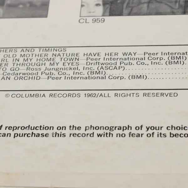  Carl Smith’s Greatest Hits – 12" Vinyl Record