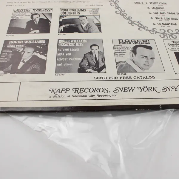 Roger Williams In a Latin Mood Amor 12" Vinyl Record