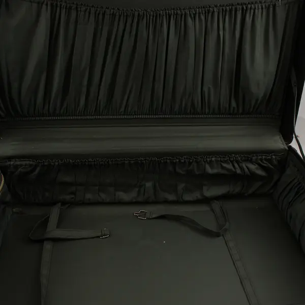 Vintage Hartmann Black Textured Hard Shell Suitcase 22.5in Collectible