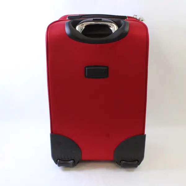 Set of 2 Joy Mangano Red Suitcases Travel Luggage