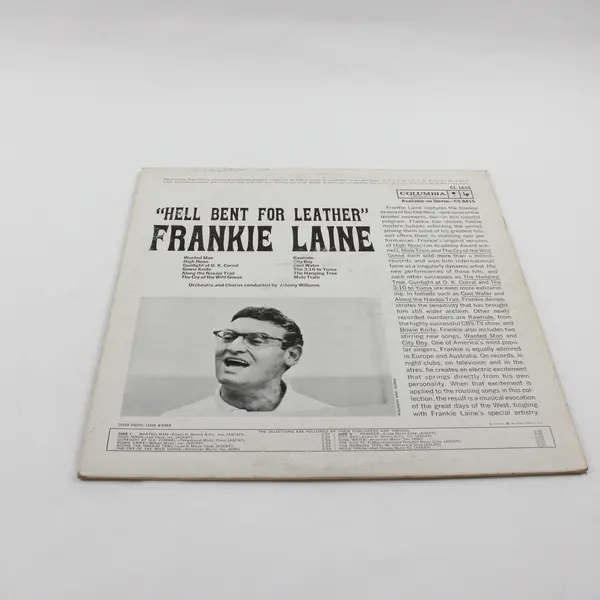 Frankie Laine Hell Bent For Leather 12" Vinyl Record