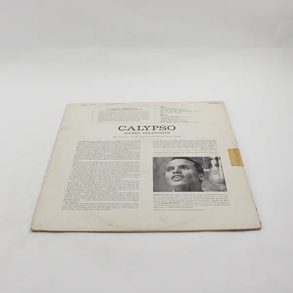 Harry Belafonte Calypso  12" Vinyl Record