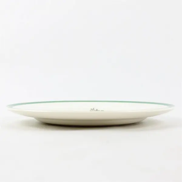 Lot Of 2 Spode Christmas Tree Pattern Ceramic Salad Plates 7.75" Diameter