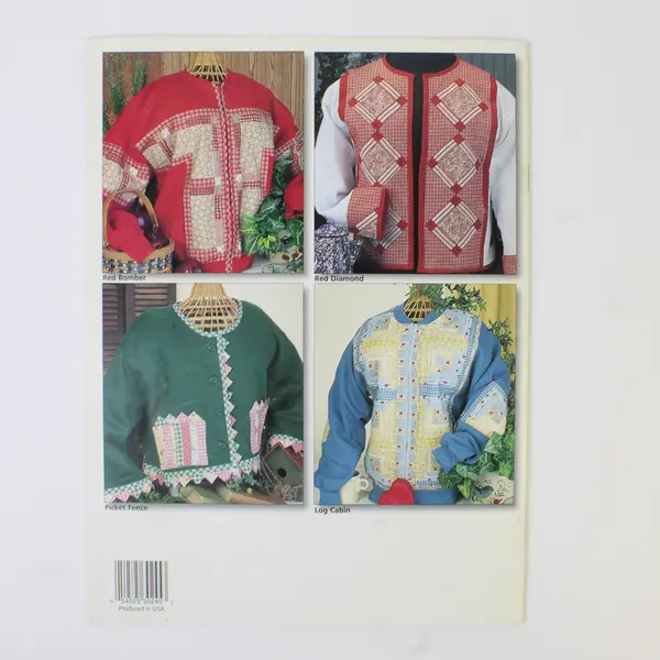 Easy Cardigans For Quilters S/C Booklet House of White Birches #141075 