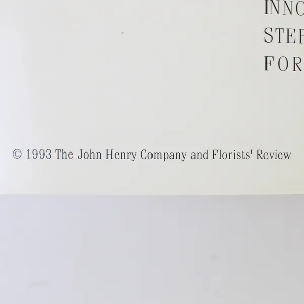 Vintage BRIDESMAIDS Romantic Floral Bouquets & Accessories, etc. S/C Book 1993 