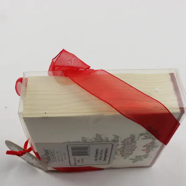 Spode Christmas Tree Pattern Set Of 40 3-Ply Beverage Paper Napkins 2006