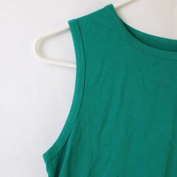Wonder Nation Teal Green Tank Top Boys' Large 10-12 Husky