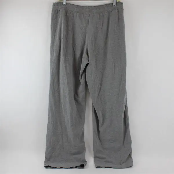 Athletic Works Gray Wide-Leg Sweatpants Women's Large 12/14