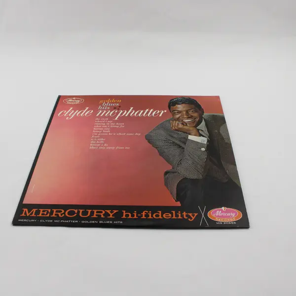  Clyde McPhatter "Golden Blues Hits" 12" Vinyl Record