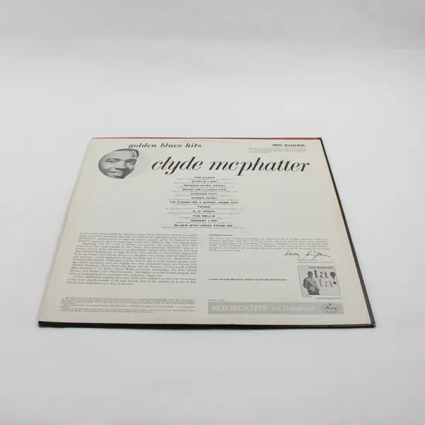  Clyde McPhatter "Golden Blues Hits" 12" Vinyl Record