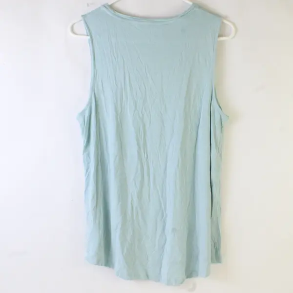A New Day Light Blue Tank Top Women's XL