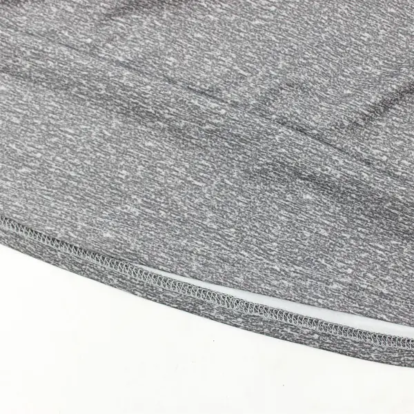 Game Time Sheer Gray Activewear Racerback Tank Top Women's 1X