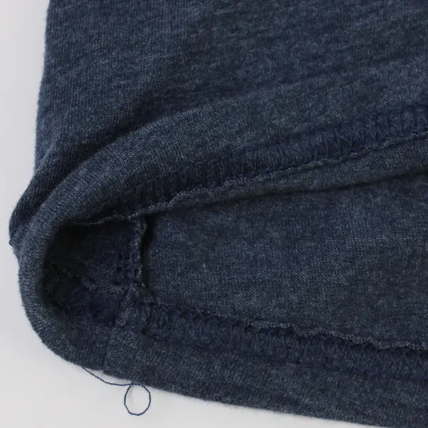 Time And Tru Blue Short-Sleeved V-Neck T-Shirt Women's Size XL 16-18