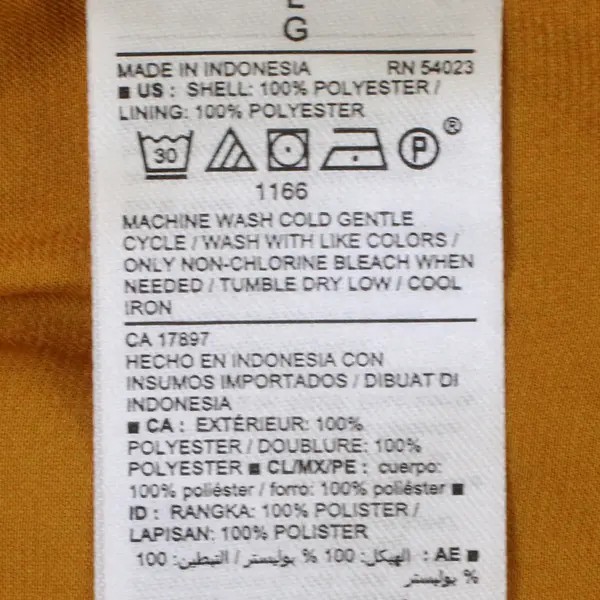 Old Navy Goldenrod Yellow Balloon Sleeve Knee-Length Tunic Dress Women's Large