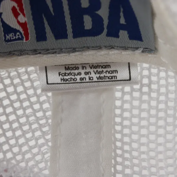 NBA Portland Trail Blazers Red and White Trucker Hat One Size