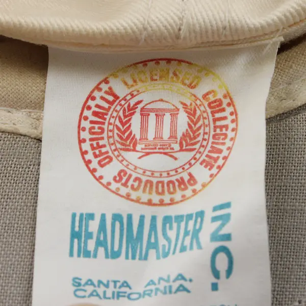 Vintage Headmaster Alabama Crimson Tide Embroidered Snapback Cap One Size FLAWED