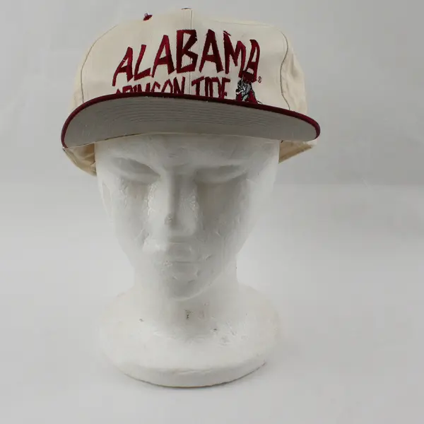 Vintage Headmaster Alabama Crimson Tide Embroidered Snapback Cap One Size FLAWED