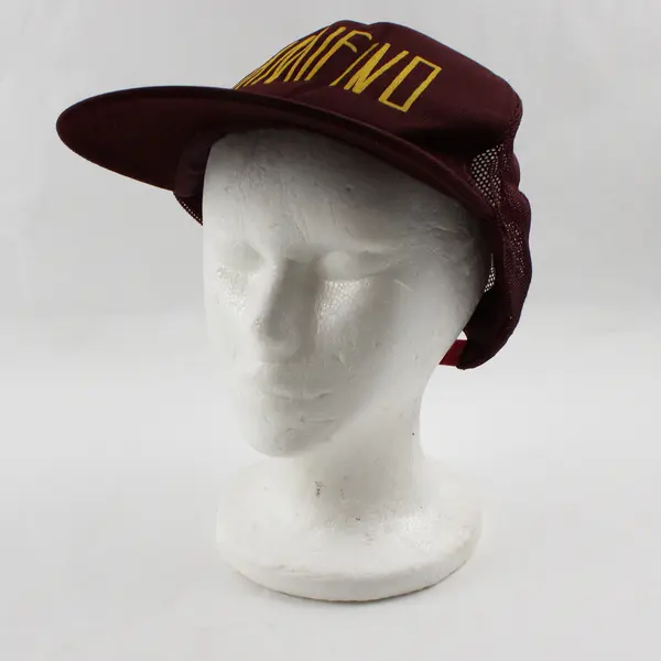 Damifino Red and Yellow Trucker Hat One Size