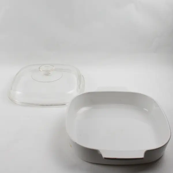 Corning Ware Wildflower (Corelle) Pattern 1 Qt Square Casserole Dish W/ Lid