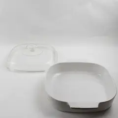 Corning Ware Wildflower (Corelle) Pattern 1 Qt Square Casserole Dish W/ Lid