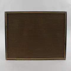 Vintage 11" x 14" Brushed Gold Ornate Photo Frame, Free Standing