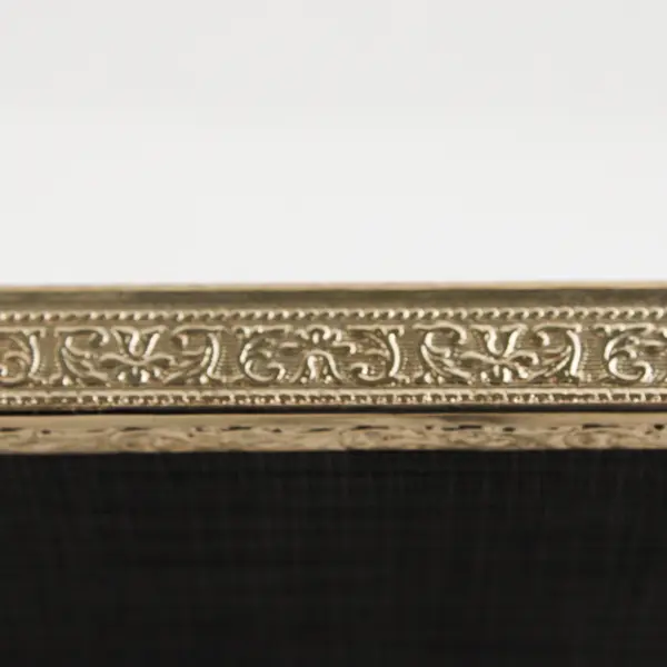 Vintage 11" x 14" Brushed Gold Ornate Photo Frame, Free Standing