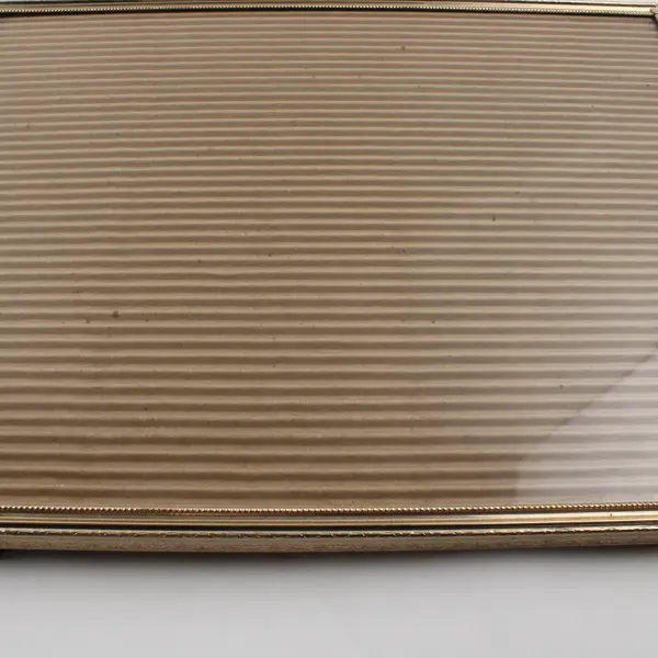 Vintage 11" x 14" Brushed Gold Ornate Photo Frame, Free Standing