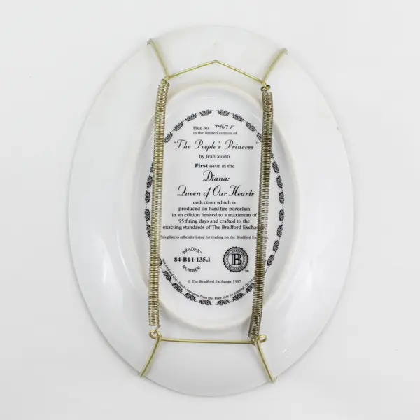 1997 Bradford Diana: Queen Of Our Hearts  Series Plate 1 The People's Princess 