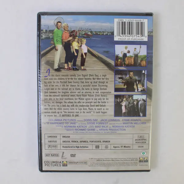 It Happened to Jane DVD, 2004  #07545 New/Sealed 