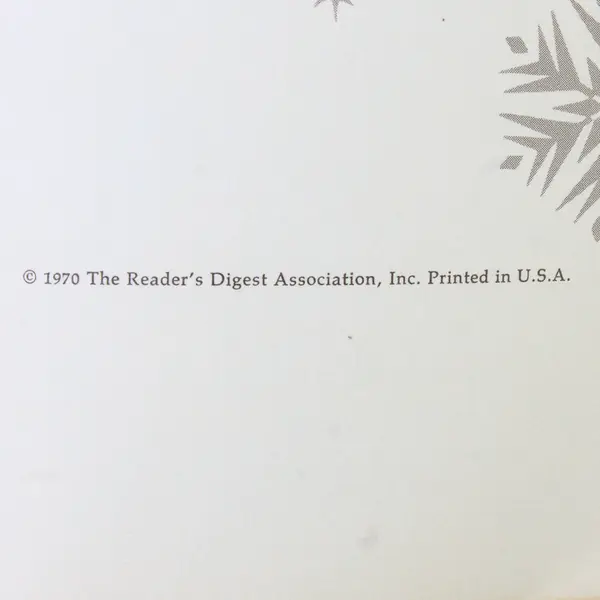 Reader's Digest Best-Loved Christmas Carols 1970 Vintage Sheet Music