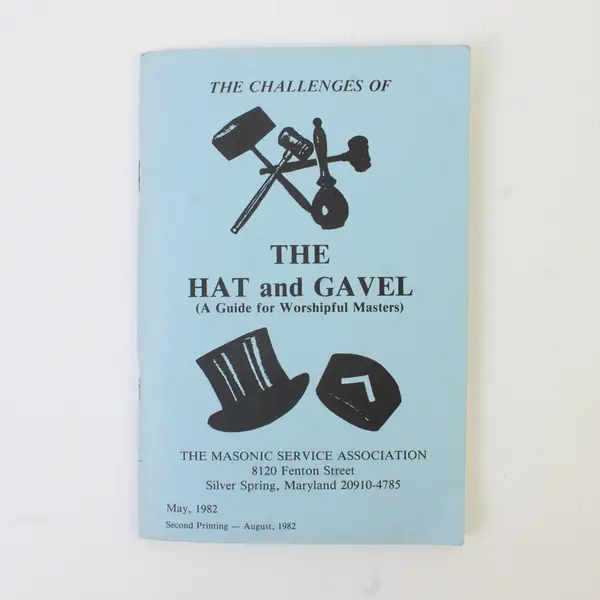 Challenges of the Hat and Gavel 1982 Vintage Collectible Book