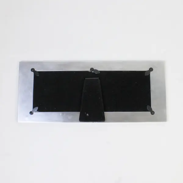 "Vacation" Collage Embossed Metal Picture Frame, Holds Four 2"x2.4" Photos