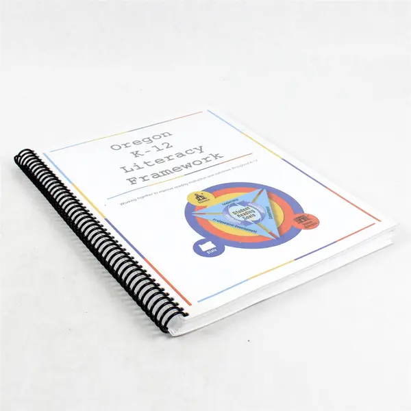 Oregon K-12 Literacy Framework State Board of Education Handbook Spiral