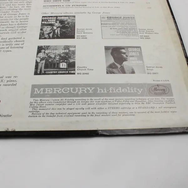 George Jones "Greatest Hits"  12" Vinyl Record