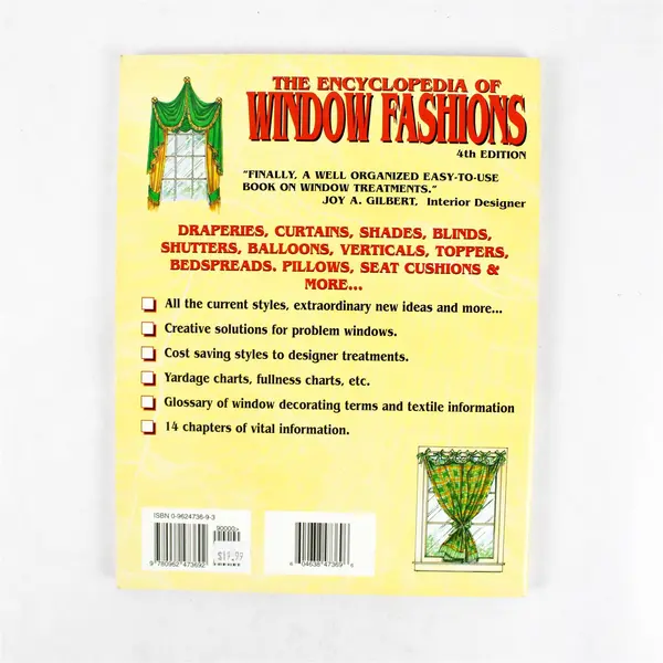 Encyclopedia of Window Fashions - Charles Randall Paperback