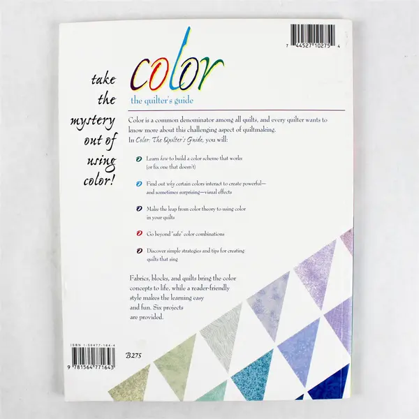 Color: The Quilter's Guide by Christine Barnes Paperback Quilt Color Guide