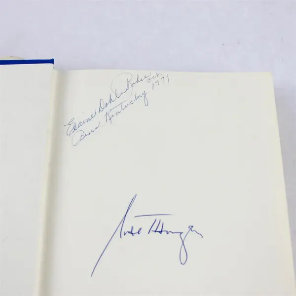 Look No Further by Richard T. Hougen Hardcover Book 1955 Signed Autographed