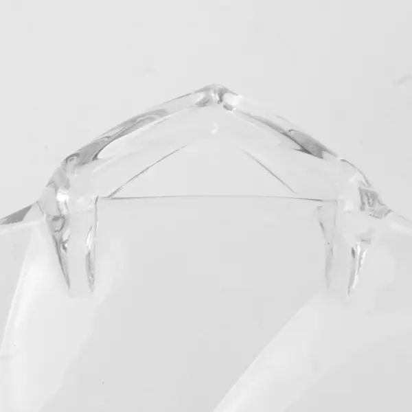 Vintage Heisey Twist Clear Small Cheese Plate With Handles