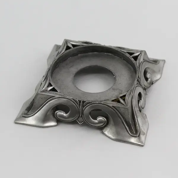 1997 Seagull Pewter Square Pillar Candle Holder CH103